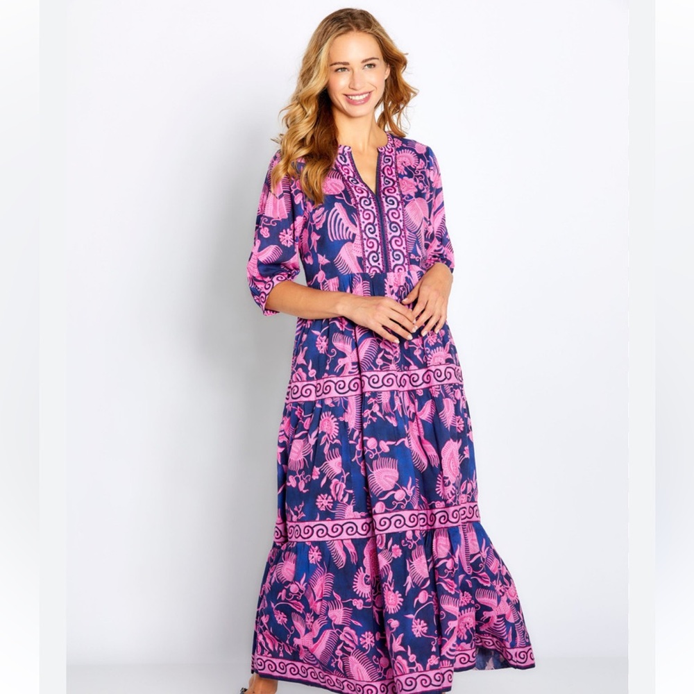 Bella Tu embroidered dress with sparkle!